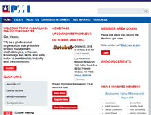 Tablet Screenshot of pmiclg.org